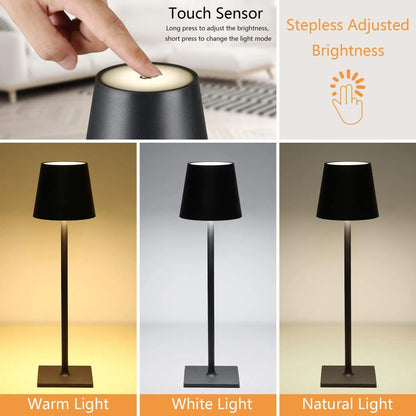 Lumin Touch™ - Wireless Table Lamp - OozyHome